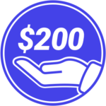 Raised $200